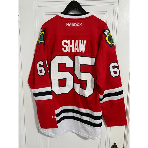 Andrew Shaw Chicago Blackhawks Stitched NHL Hockey Jersey Size Large - Picture 2 of 11